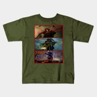 The Cult of the Seven Seals Horror Trilogy - 2 Kids T-Shirt